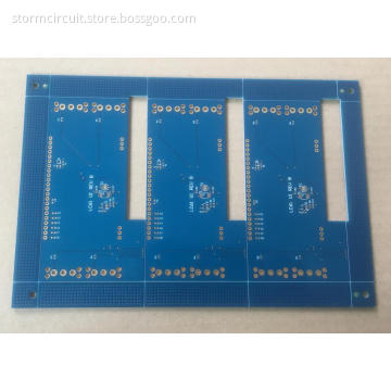 Multilayer PCB, Blue Solder Mask, ENIG finishing